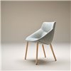 Silla Bow Chair 4 patas madera esPattio