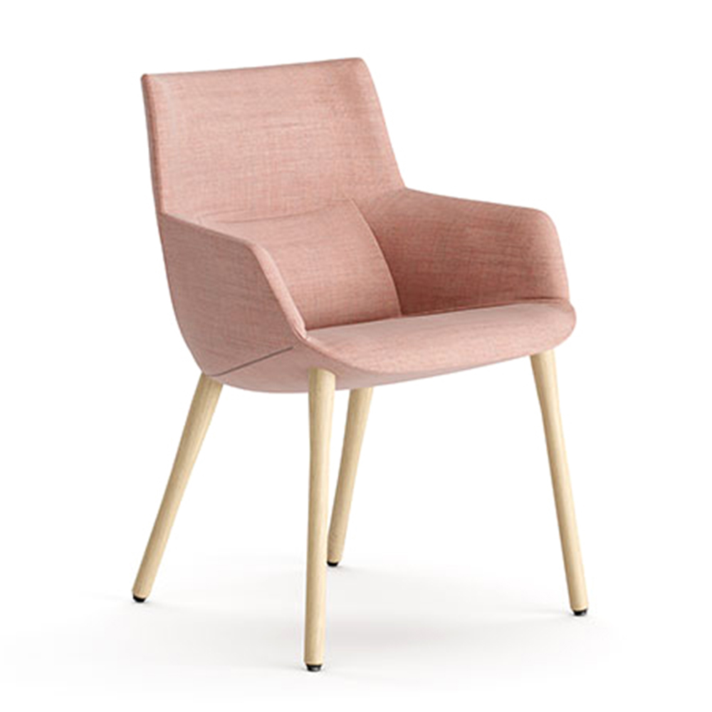 Sillón Bow Chair 4 patas madera esPattio