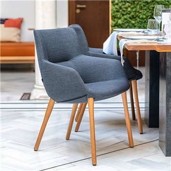 Sillón Bow Chair 4 patas madera esPattio