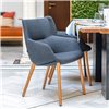 Sillón Bow Chair 4 patas madera esPattio