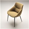 Silla Bow Chair 4 patas metálicas esPattio
