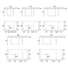 Mesa fija rectangular Air Soft Wildwood Lago
