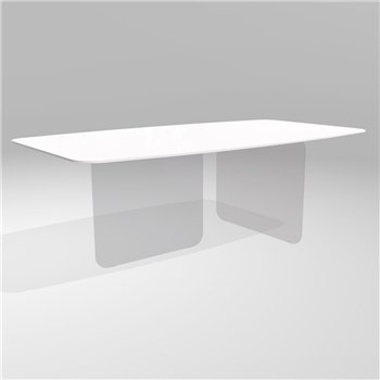 Mesa fija perfilada Air Soft cristal Lago