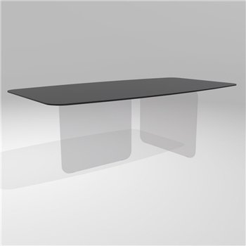 Mesa fija perfilada Air Soft cristal Lago