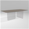 Mesa fija perfilada Air Soft cristal Lago