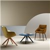 Sillón Bow Chair base piramidal madera esPattio