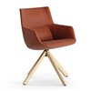 Sillón Bow Chair base piramidal madera esPattio