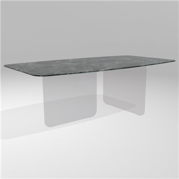 Mesa fija perfilada Air Soft XGlass Lago
