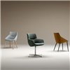 Sillón Bow Chair base plana aluminio esPattio