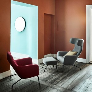 Butaca Havana Wing de Softline.  Muebles contemporáneos de diseño nórdico.
