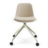 Silla Abril tapizada base piramidal aluminio esPattio
