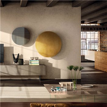 Mesa centro rectangular Air cristal Lago