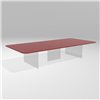 Mesa centro rectangular Air Soft cristal Lago