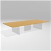 Mesa centro rectangular Air Soft cristal Lago