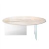 Mesa centro redonda Air XGlass Lago
