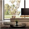 Mesa centro redonda Air XGlass Lago