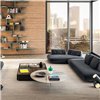 Mesa centro redonda Air XGlass Lago