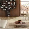 Mesa centro redonda Air XGlass Lago