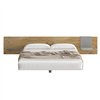 Cama matrimonia Fluttua repisa Lago