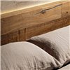Cama matrimonia Fluttua repisa Lago