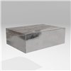 Mesita de noche Materia XGlass Lago