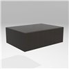Mesita de noche Materia XGlass Lago
