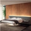 Mesita de noche Materia XGlass Lago