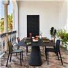 Mesa Baelo doble rectangular HPL/Fénix esPattio