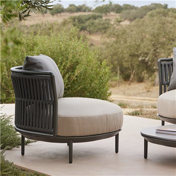 Sillón esquinero Amba Woven Point