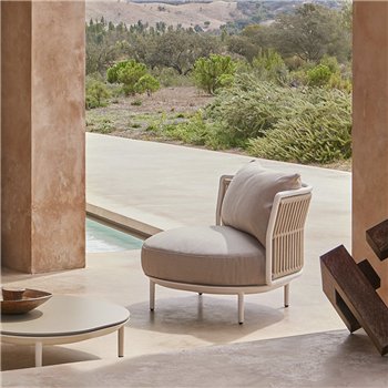 Sillón esquinero Amba Woven Point