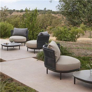 Sillón esquinero Amba Woven Point