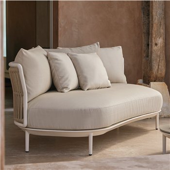 Sofá modular sin brazos Amba Woven Point