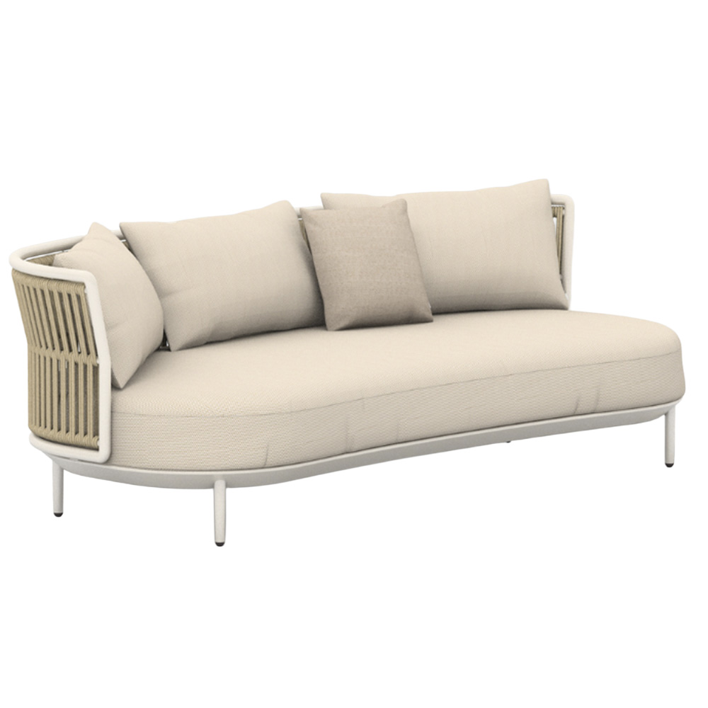 Sofá modular con brazo Amba Woven Point