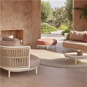 Sofá modular con brazo Amba Woven Point