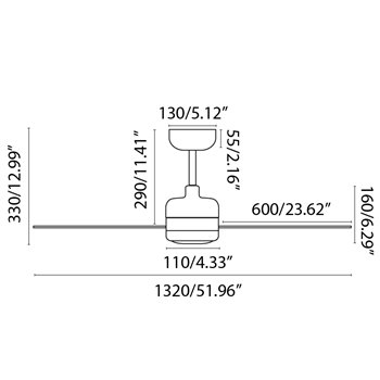Ventilador Nuu Faro Barcelona
