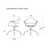 Silla Showtime Swivel BD Barcelona