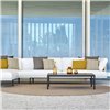 Sofá 2 plazas modular con brazo Long Island Point