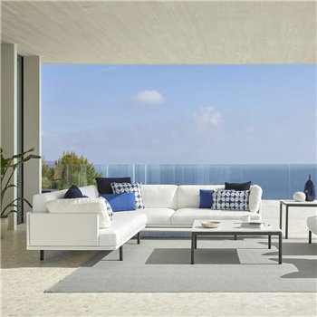 Sofá 2 plazas modular con brazo Long Island Point