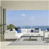Sofá 2 plazas modular con brazo Long Island Point