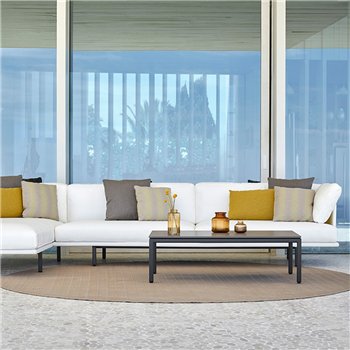 Sofá 2 plazas modular sin brazo Long Island Point