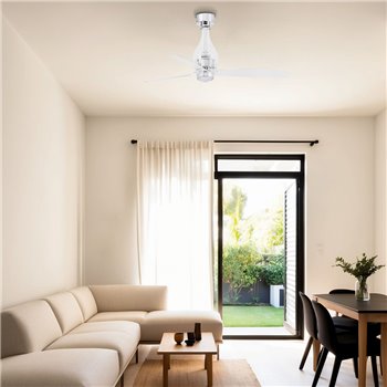 Ventilador Mini Eterfan luz Faro Barcelona