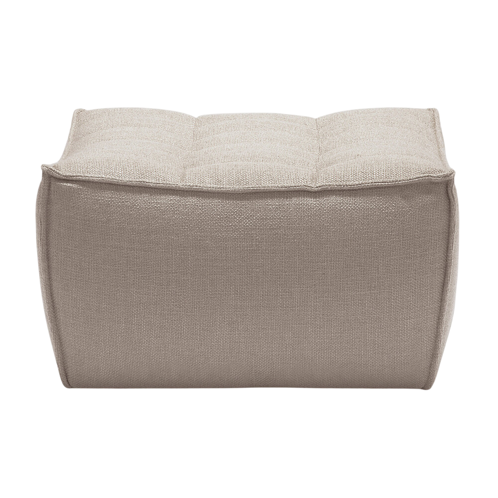 Reposapiés - tela Beige