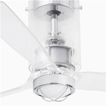 Ventilador Mini Tube Fan luz Faro Barcelona