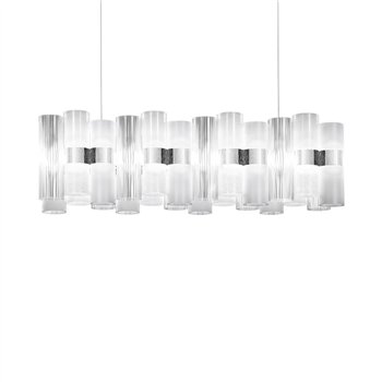 Lámpara suspensión La Lollo Linear Slamp