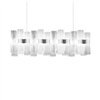Lámpara suspensión La Lollo Linear Slamp
