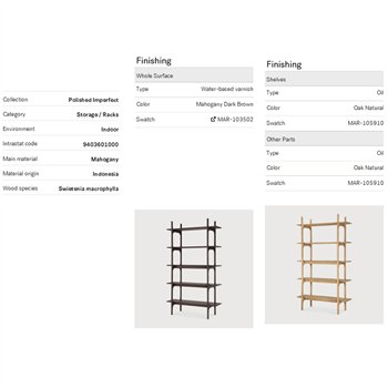Estantería PI Ethnicraft