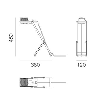 Lámpara sobremesa Sintesi Artemide