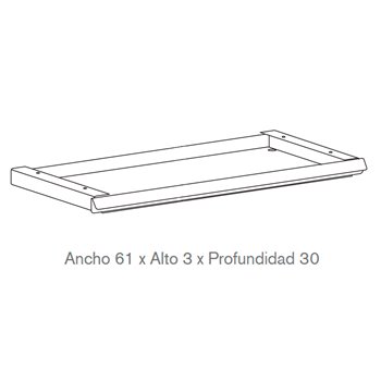Cajón de escritorio String Furniture