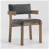 Silla comedor brazos Band teca Kettal