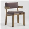 Silla comedor brazos Band teca Kettal